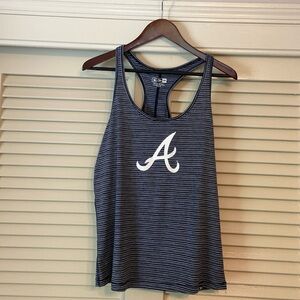 Atlanta Braves racer-back top.